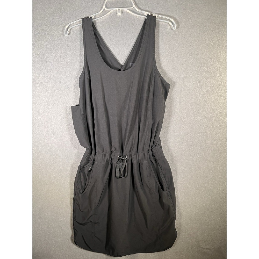 Patagonia Women's Black Fleetwith Dress Size Medium Hiking Athletic dress